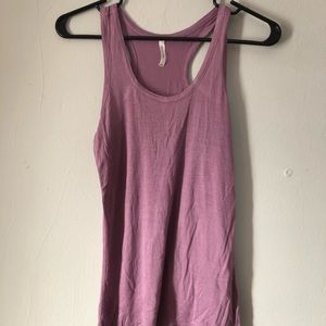 Purple Racer Back Tank Top Size small